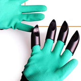garden gloves with claws