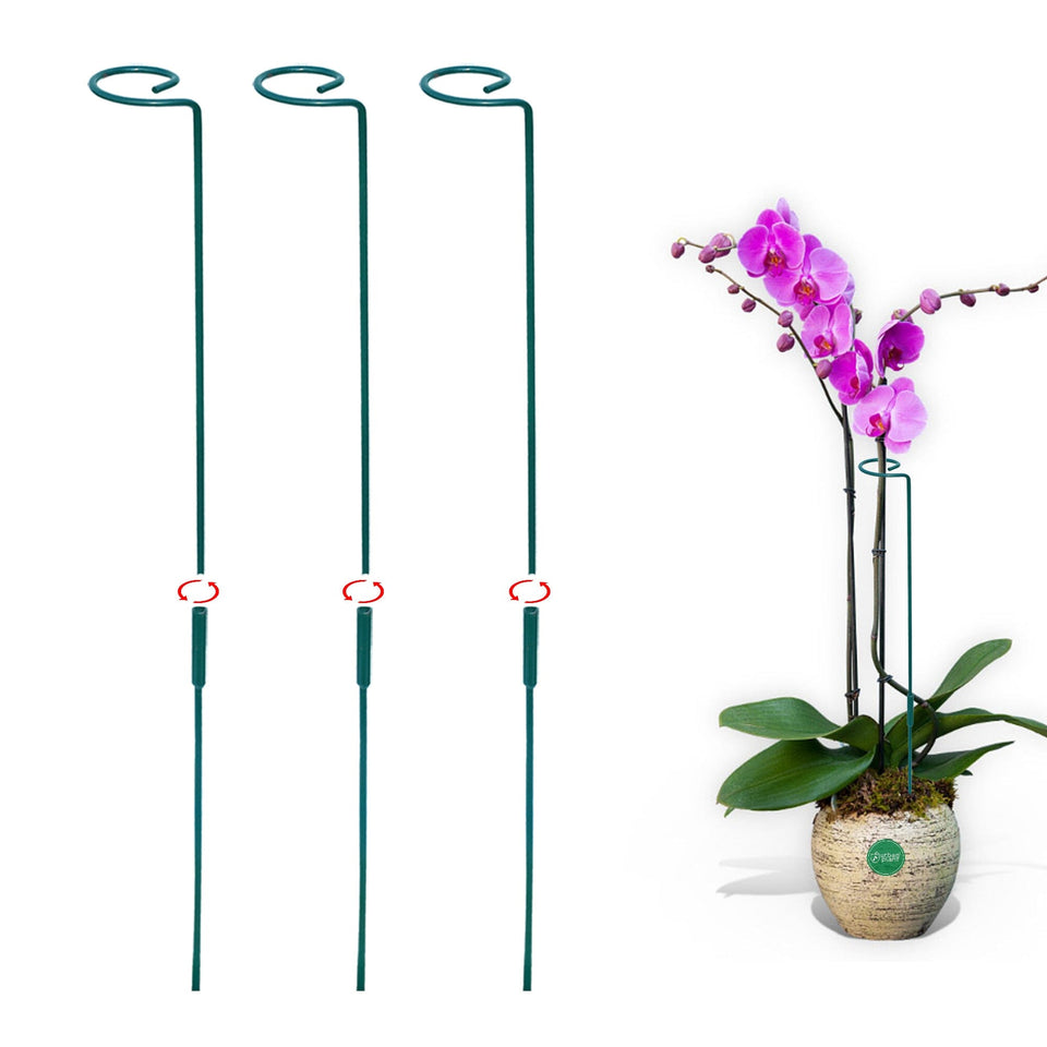 Garden Stakes - Metal Plant Support Sticks