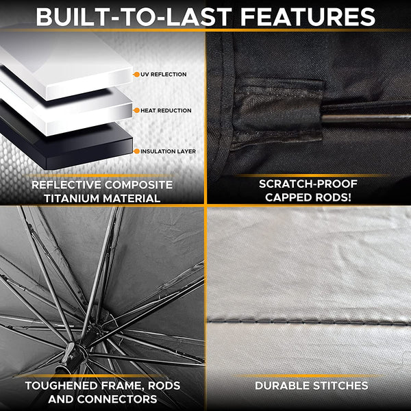 Car Windshield Sun Shade Umbrella