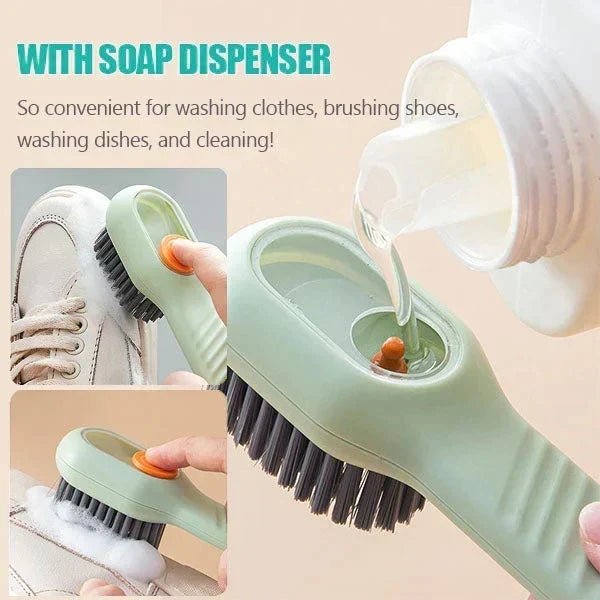 Multifunctional Scrubbing Brush With Soap Dispenser (Buy 1 Get 1 Free)