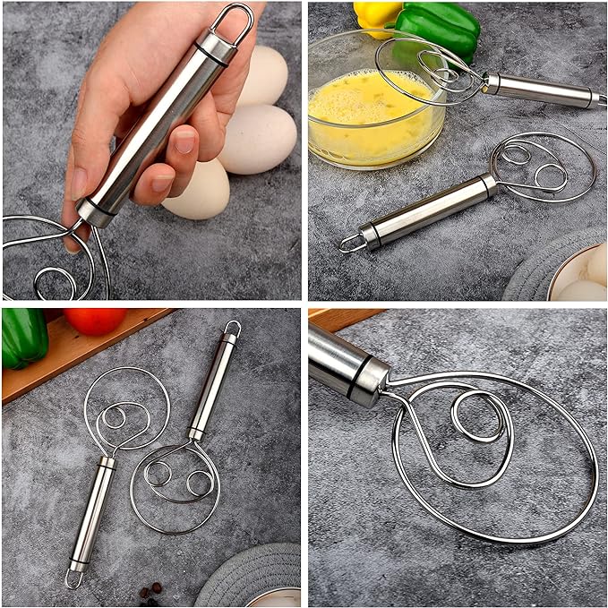 Perfect Roti Combo : Silicone Roti Mat & Stainless Steel Atta Dough Maker
