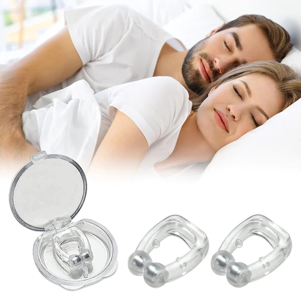Portable Anti Snoring Device for Men and Women - High-Quality | Medical Grade Soft Silicone Nose Clip
