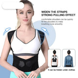 Adjustable Back Posture Corrector/ Slouching Relieve Pain Belt Women Men