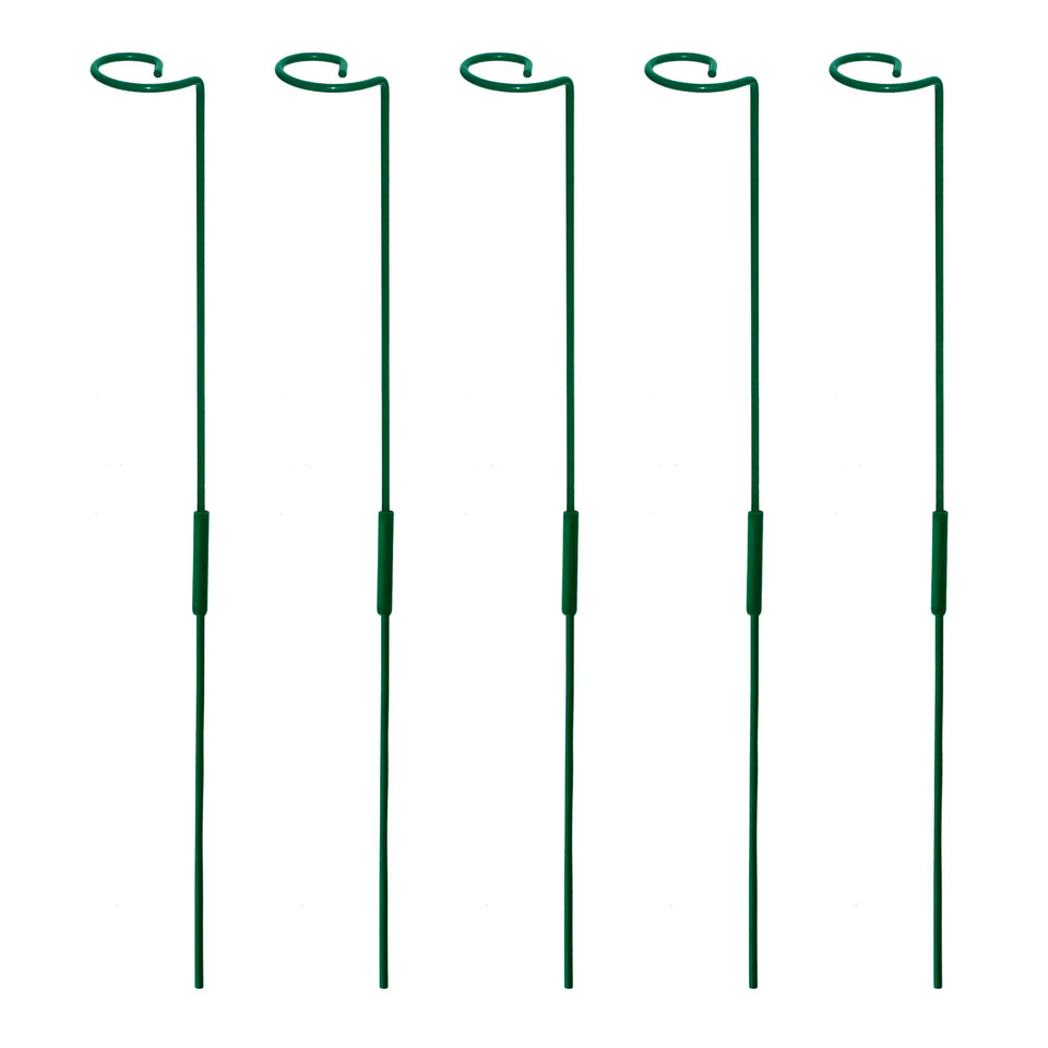 Garden Stakes - Metal Plant Support Sticks