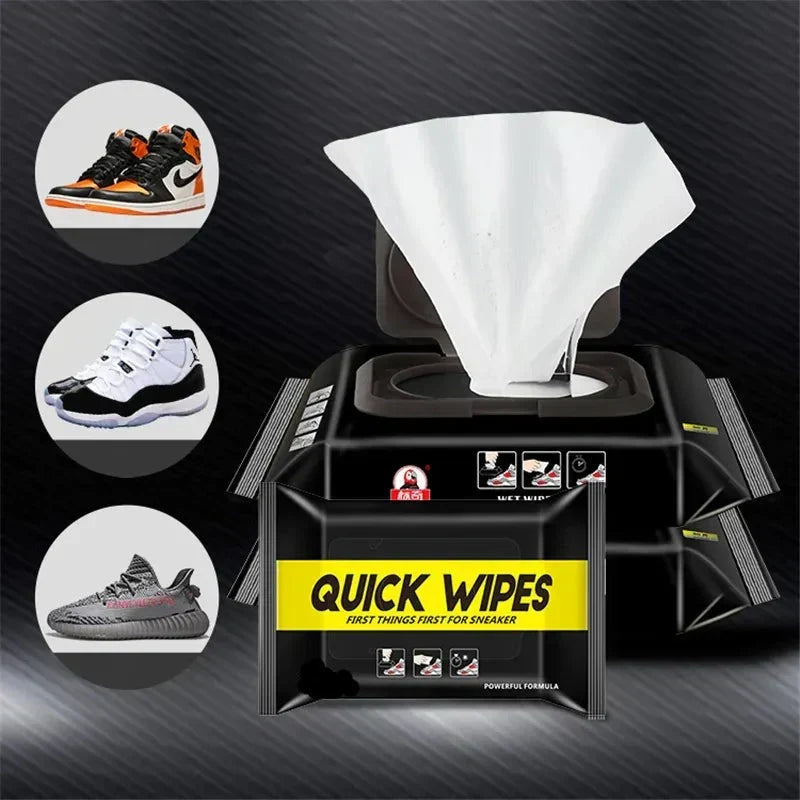 Sneaker & Shoe Cleaner Wipes (Pack of 2 Packets)