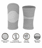 Bamboo Compression Knee Sleeves (Pack Of 2)